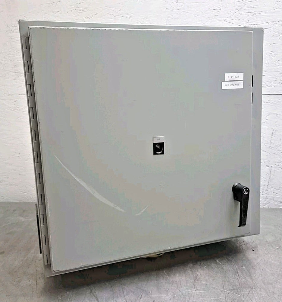 Wiegmann SDN12242508PL N12 Single Door Disconnect Enclosure 24" x 25" x 8" Steel