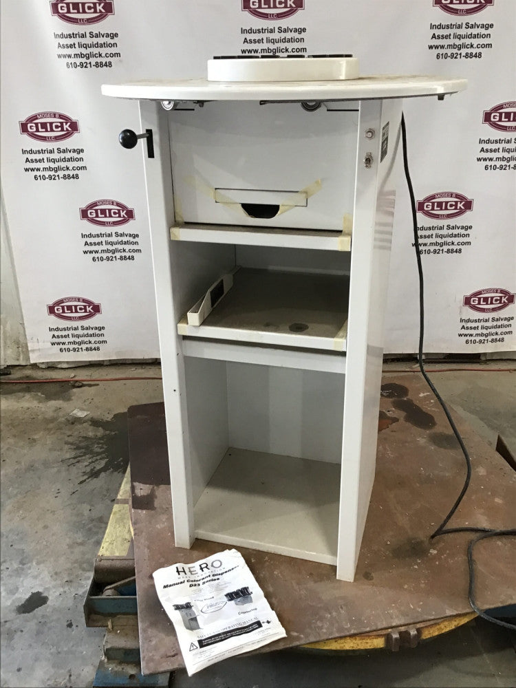 HERO manual colorant dispenser D23 Series floor stand model14NSC80232 