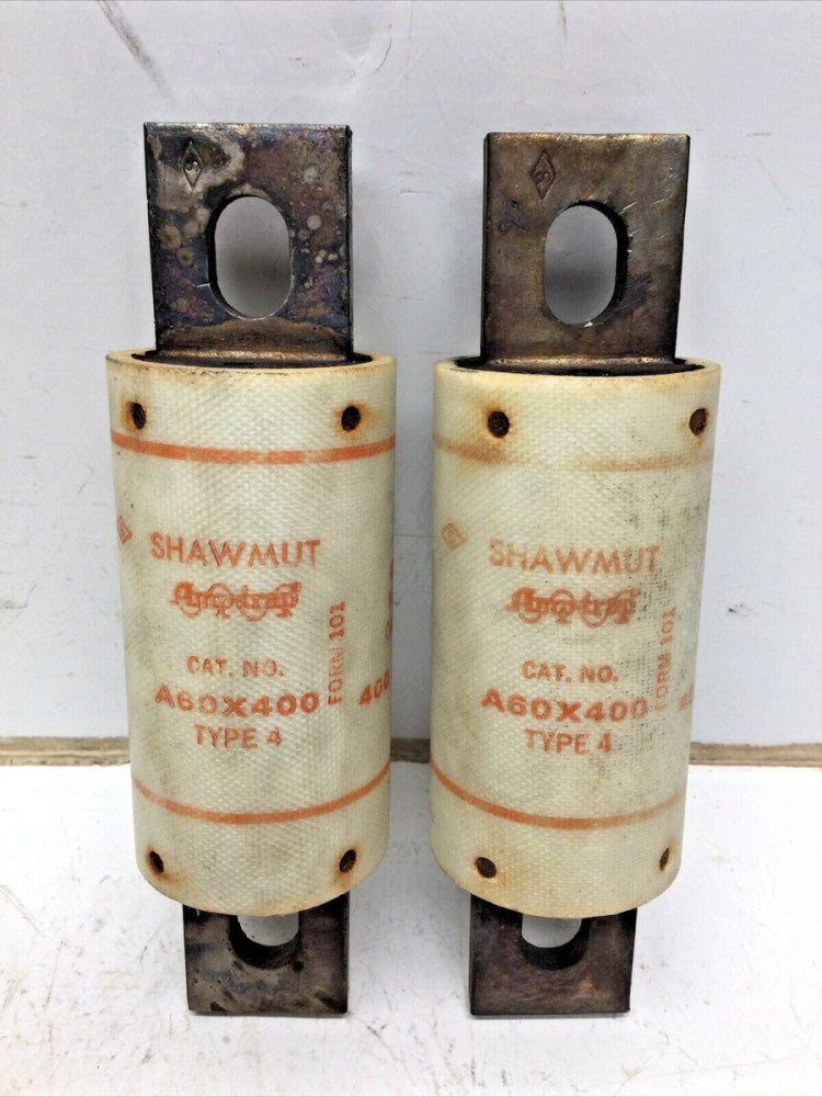 FERRAZ SHAWMUT AMP-TRAP A60X400 TYPE 4 SEMICONDUCTOR FUSE 400 Amp 600V (2 PACK)