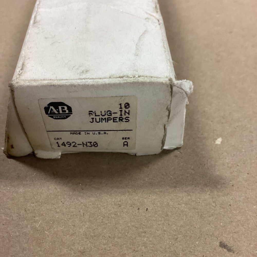 ALLEN BRADLEY  1492-N30 SER. A  POLE JUMPER STRIPS A87
