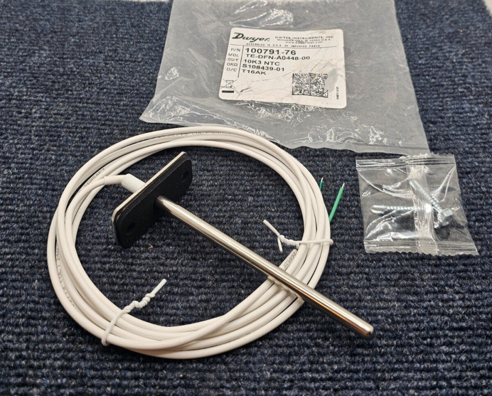 Dwyer 100791-76 Air Duct Temp Sensor TE-DFN-A0448-00