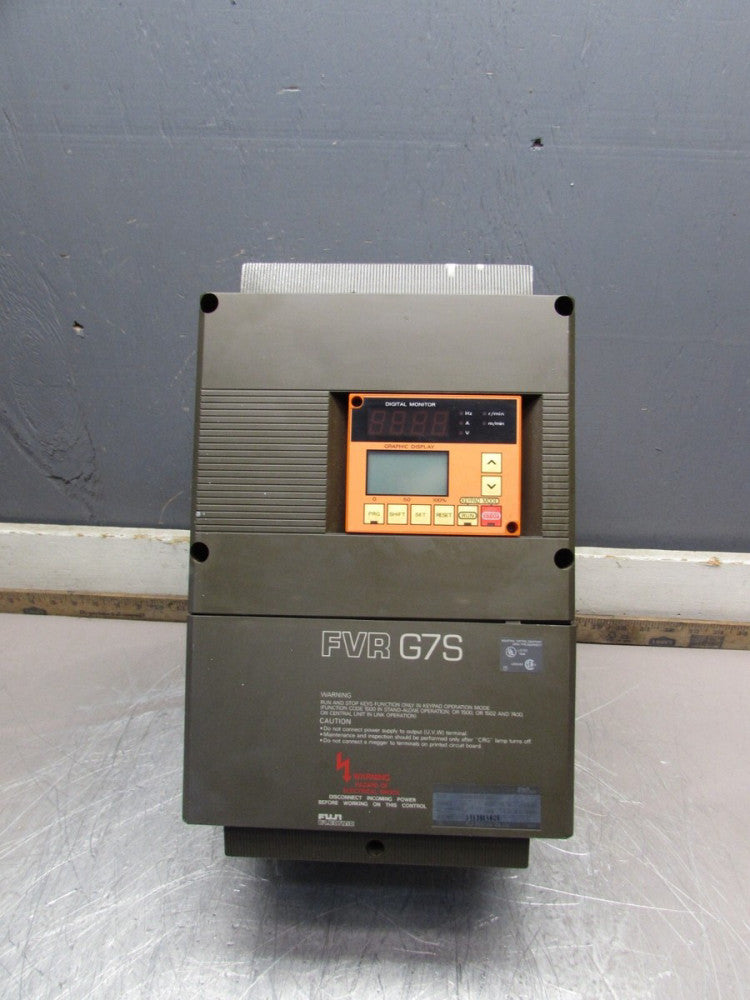 FUJI ELECTRIC FVR055G7S-4UX  , VFD, 3ph/ 460V/ 13.7A, GOOD TAKEOUT! MAKE OFFER!