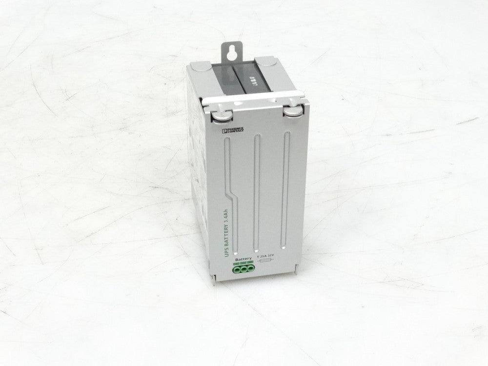 PHOENIX CONTACT UPS-BAT/VRLA/24DC/3.4AH POWER SUPPLY USED
