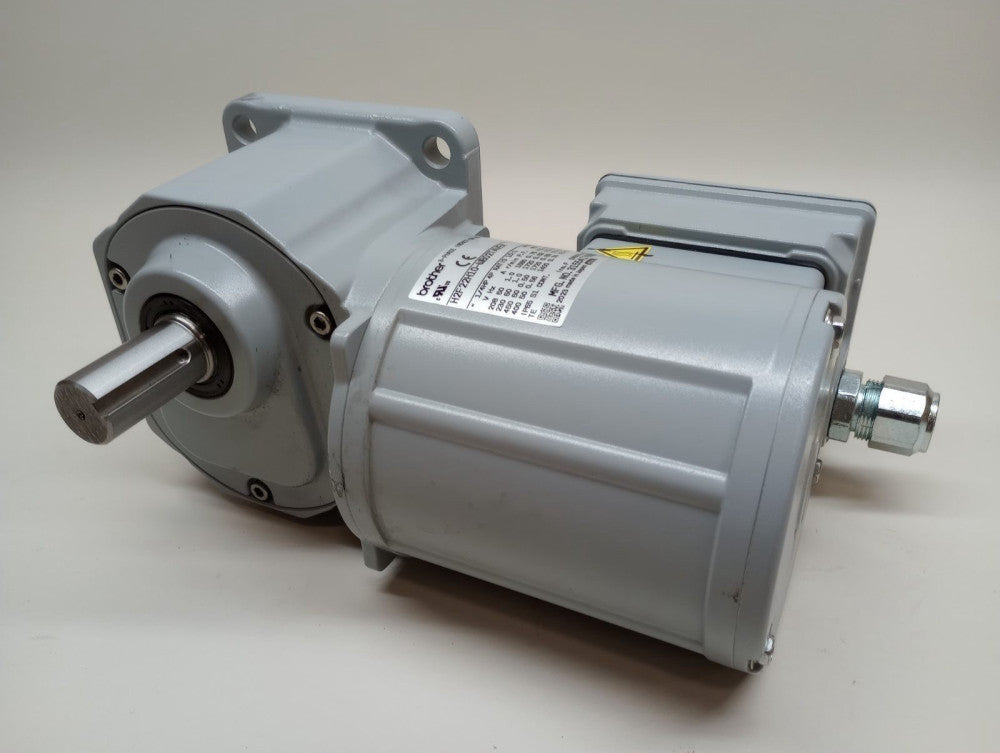 Brother H2F22H10-WB02TAVEN GTR Induction Motor 3 Phase 1/4hp 50/60 hz 3155417002