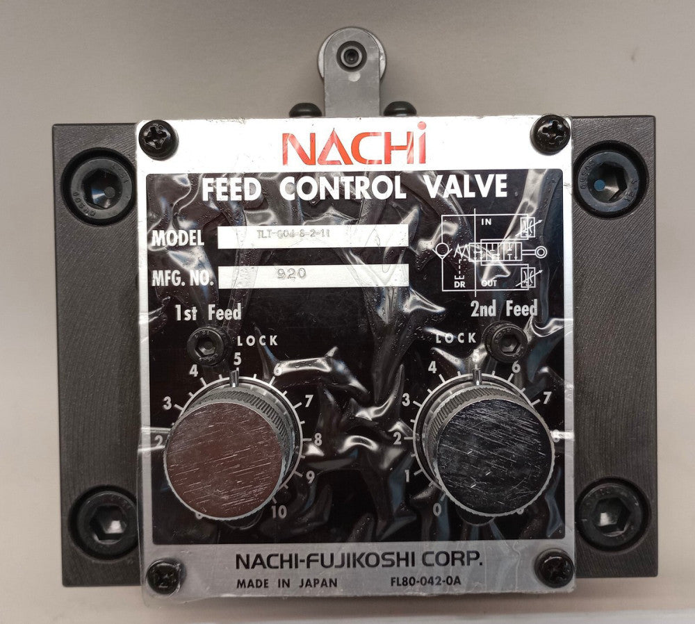 Nachi TLT-G04-8-2-11 Hydraulic Feed Control Valve Nachi Fujikoshi TLTG048211