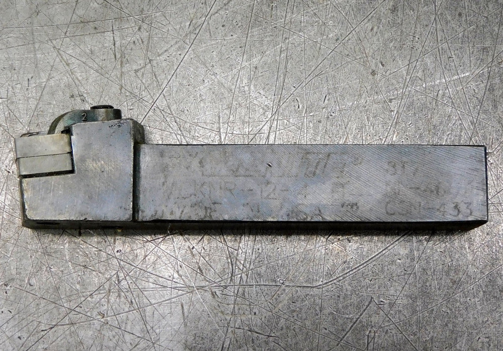 Valenite MCKNR-12-4 B Lathe Turning Tool Holder .75" Shank 4.5 OAL