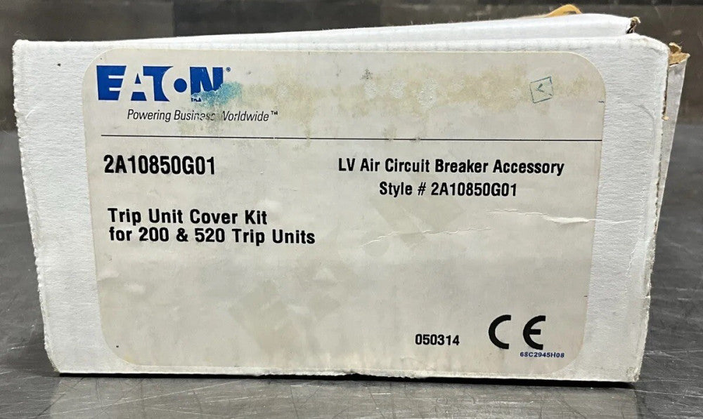 Eaton ~ 2A10850G01 Cover Kit ~ For 200 & 520 Trip Units NOS Surplus
