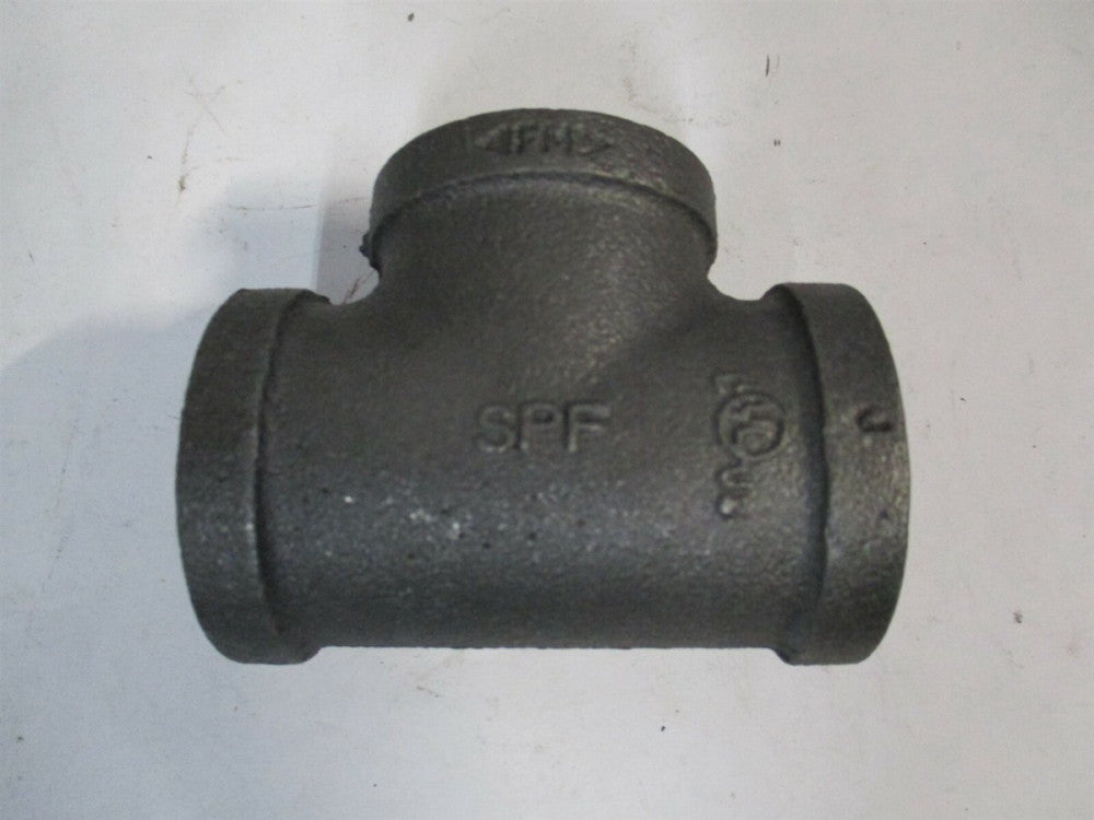 Anvil (0810030205) FIG 3105 SCH 40/STD Straight Malleable Iron Tee 