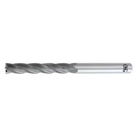 Osg 484-375108 Square End Mill,4.000" L,0.375" Dia.