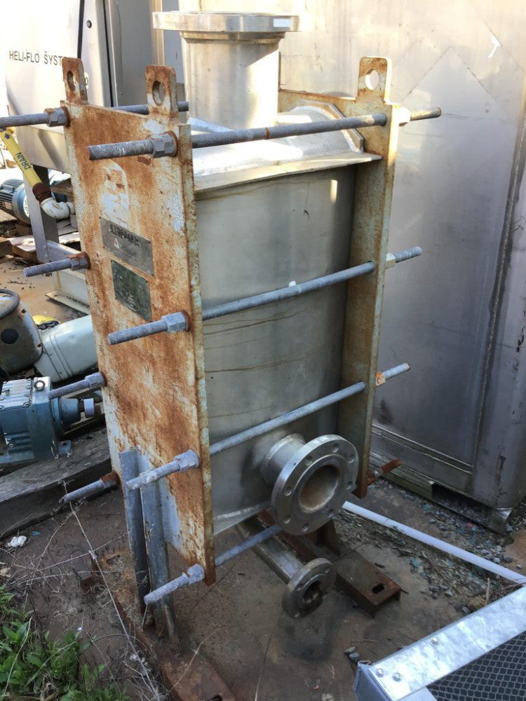 Tranter Ultramax Plate Heat Exchanger 316 Stainless Steel 87 PSI 32-392°F