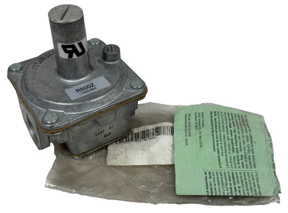 NEW MAXITROL R600Z-88-0008 REGULATOR 1" 1PSIG R600Z