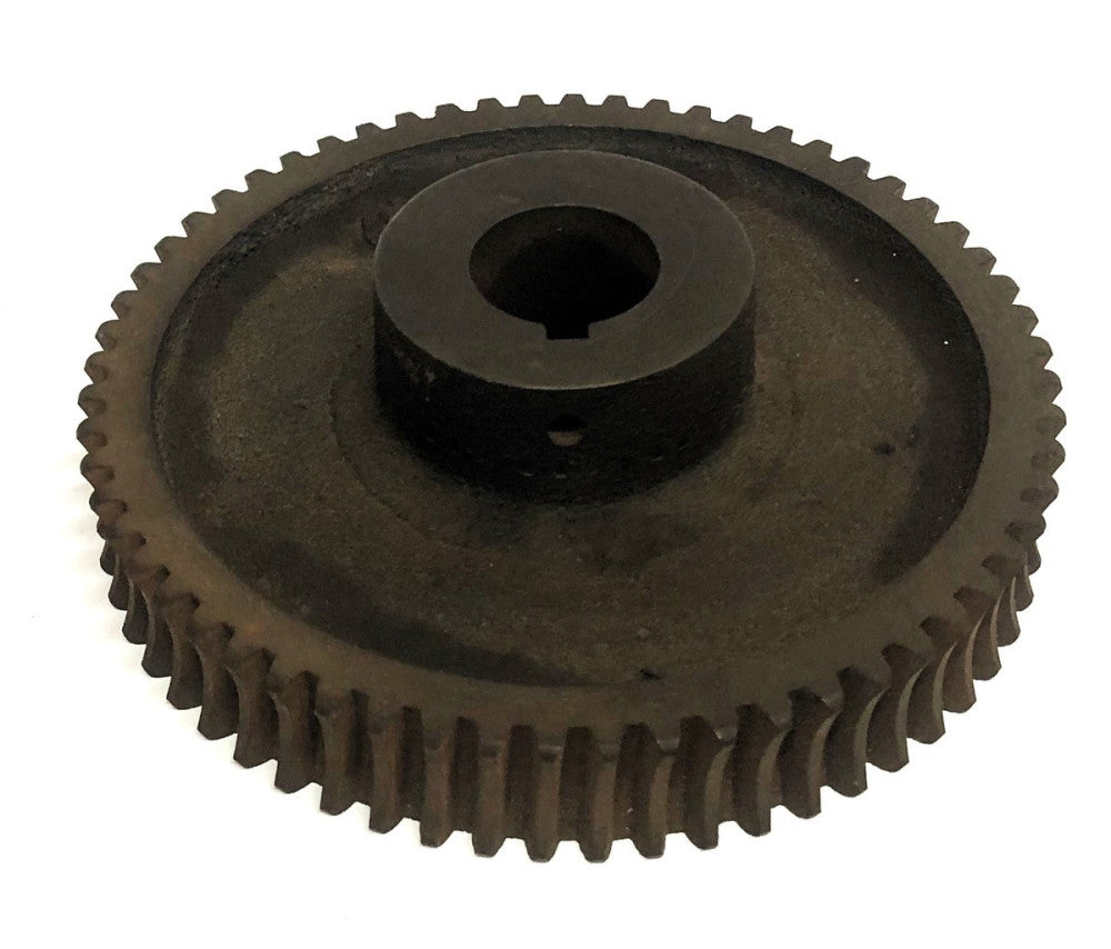 Unbranded 6-3/8 Inch OD 1-1/8 Inch Bore 60 Tooth Gear W124 NOS