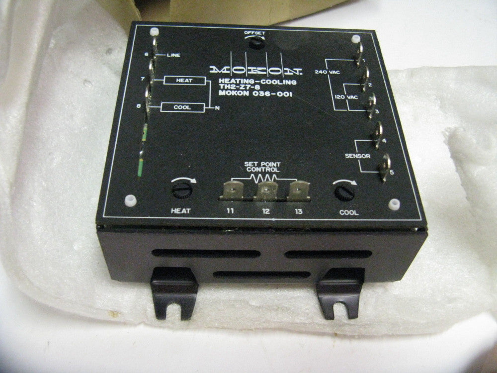 Mokon TH2-Z7-8 Heating Cooling Control System 036-001 - NEW Surplus!