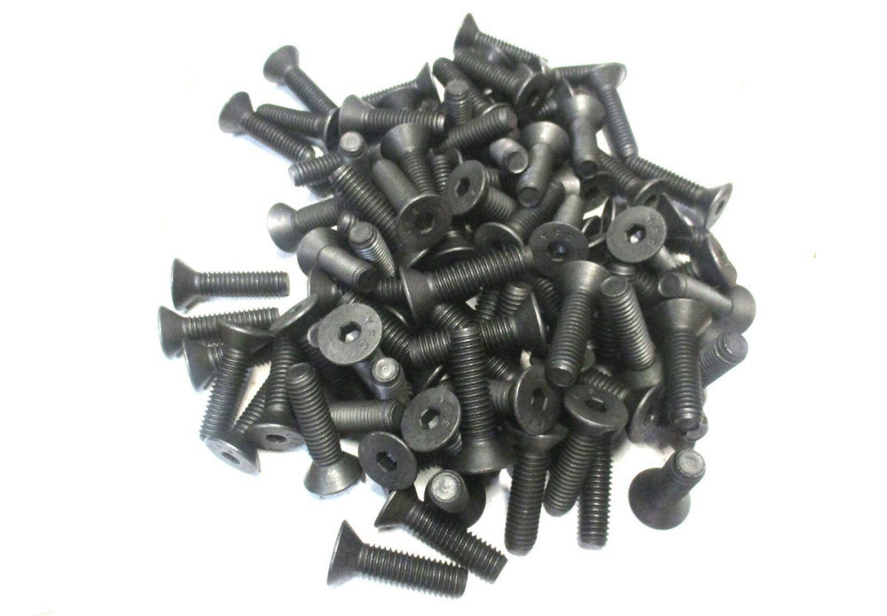 Brighton (201097) 3/8-16 UNC 1-1/2" OAL 7/32" Hex 82° Flat Cap Screw - 100 QTY