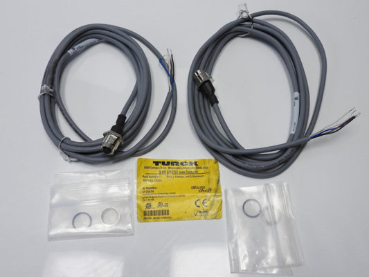 (Lot of 2) Turck Cordset FKFD 4.5-3/S653 M Series Connector, U-15674