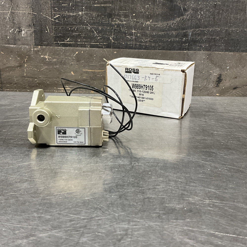ROSS CONTROLS Solenoid Valve W989H79105 NOS