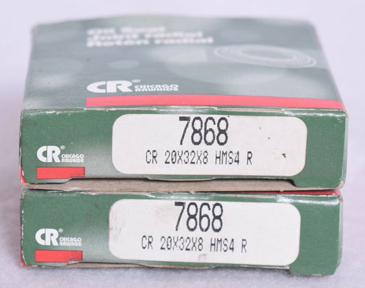 2 Count Chicago Rawhide CR Oil Seals 7868
