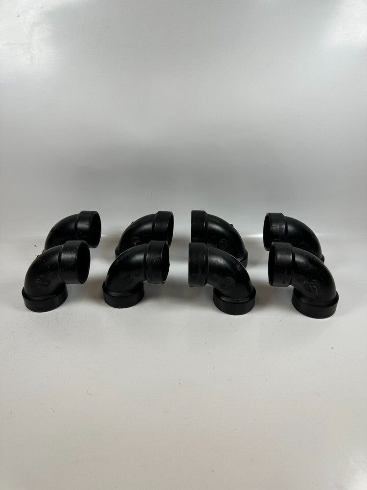 1 1/2" ABS-1 Black 90 degree Elbow Socket D2661 Lot of 8 -NEW Fast Ship