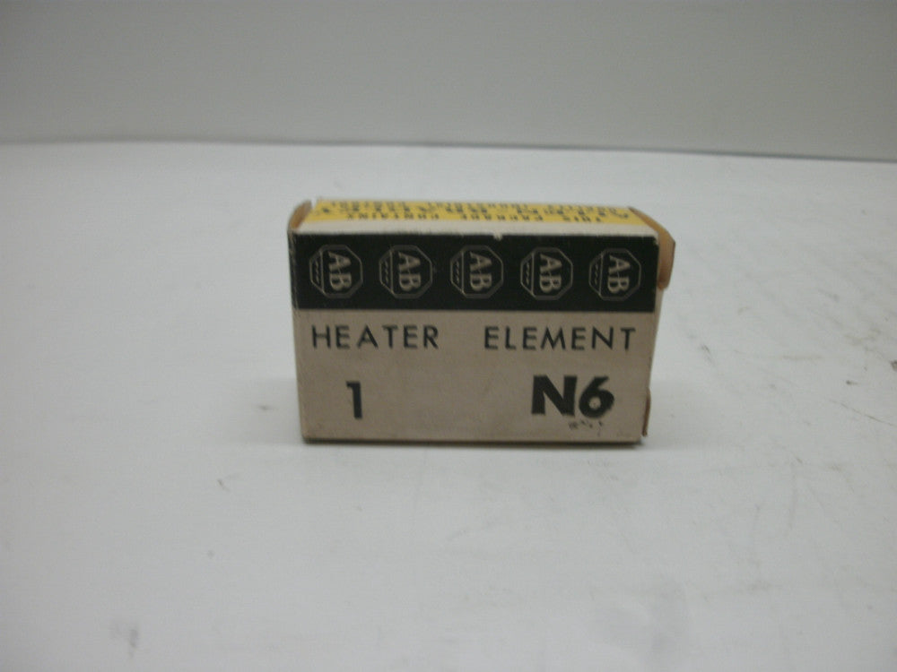 ALLEN BRADLEY N6 THERMAL OVERLOAD HEATER ELEMENT FULL LOAD AMPS 0.91 NEW IN BOX