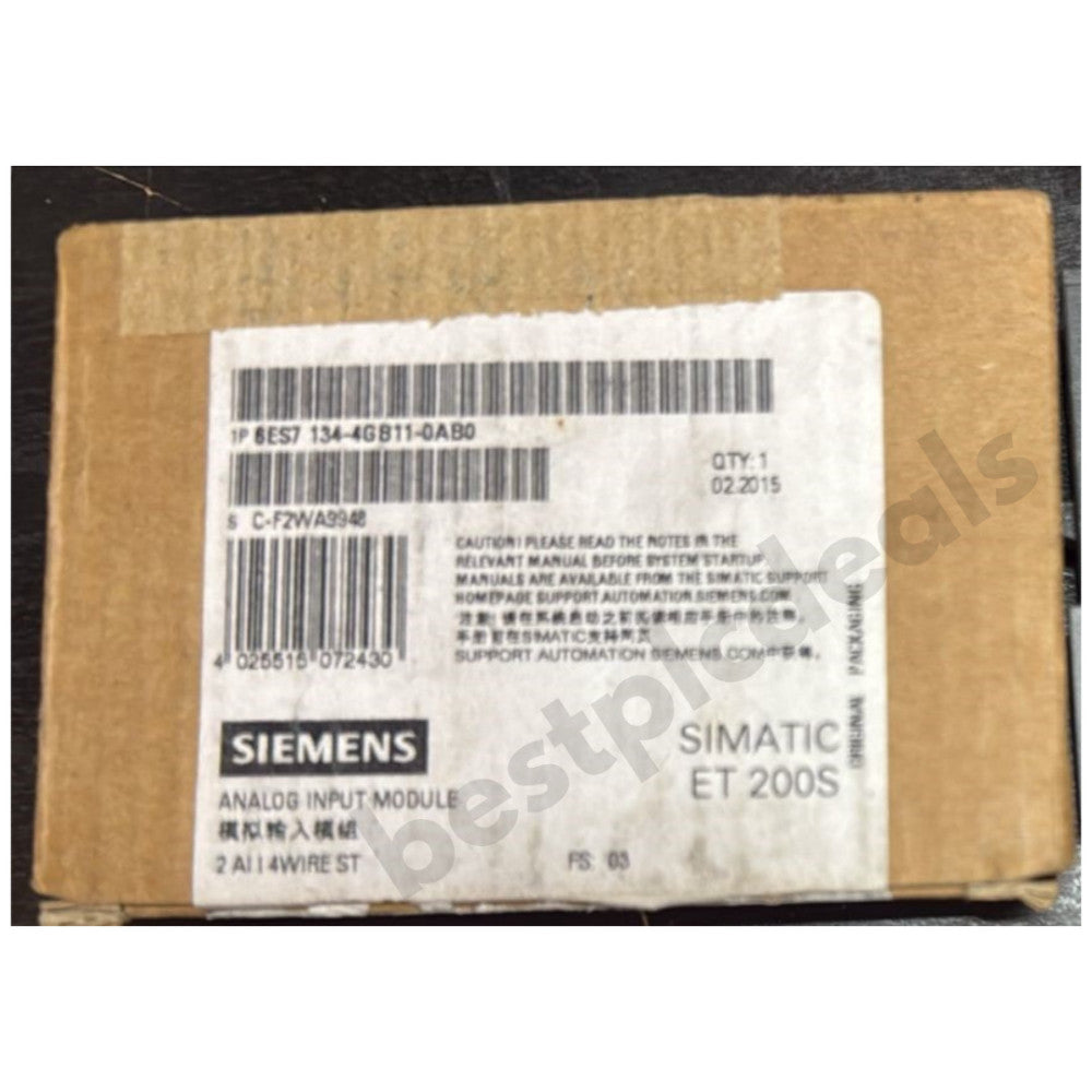 NEW Siemens 6ES7134-4GB11-0AB0 | 6ES71344GB110AB0