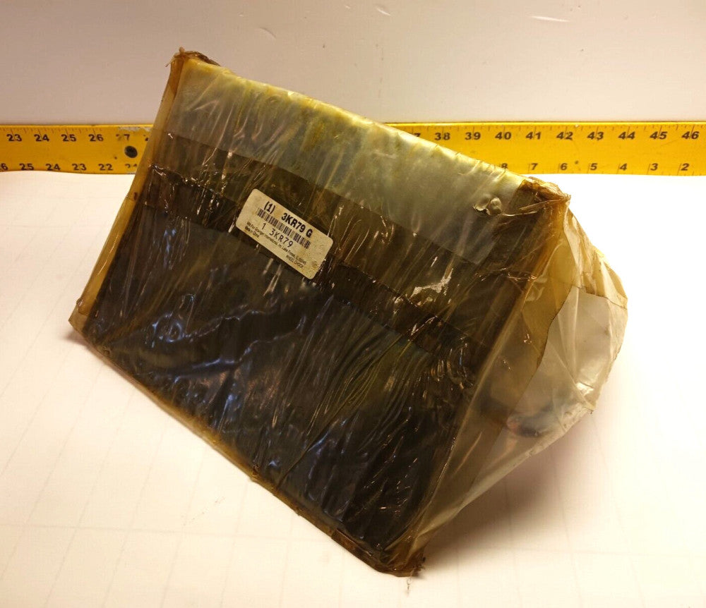New Grainger Black Rubber Wheel Chock  3KR79 G