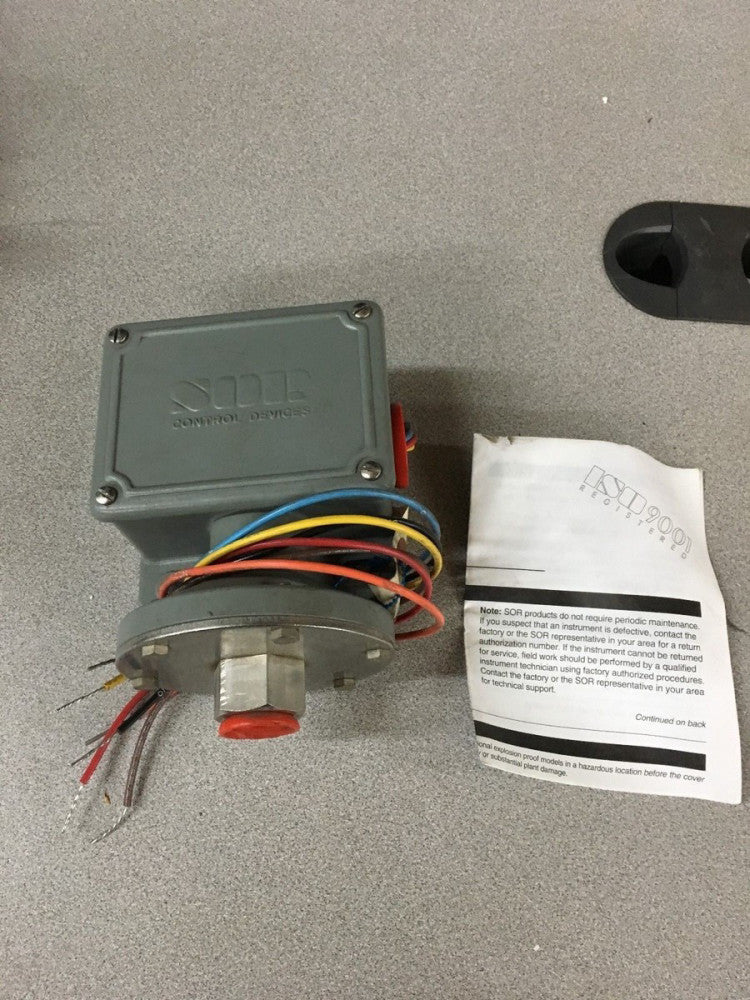 NEW SOR STATIC O RING PRESSURE SWITCH 52NN-KK116-M4-C2A