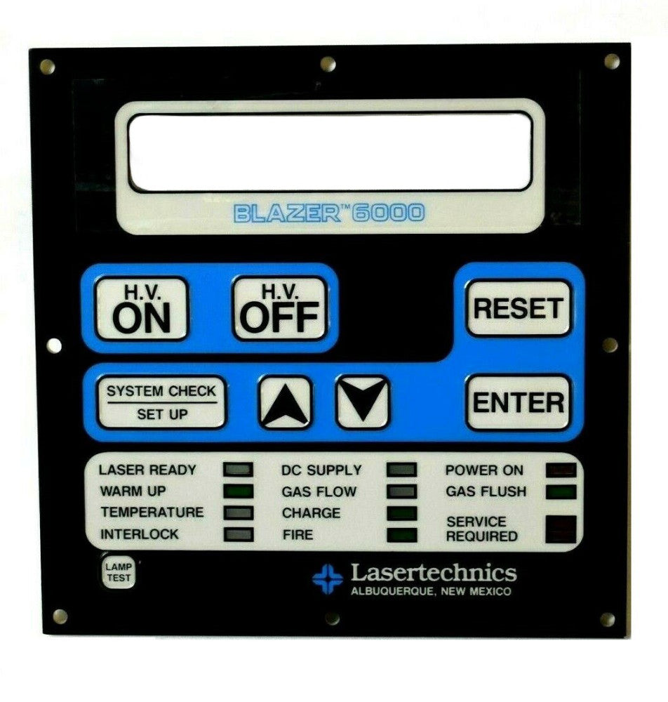 Lasertechnics Blazer 6000 Control Panel Board New – SPMX SOLUCIONES ...