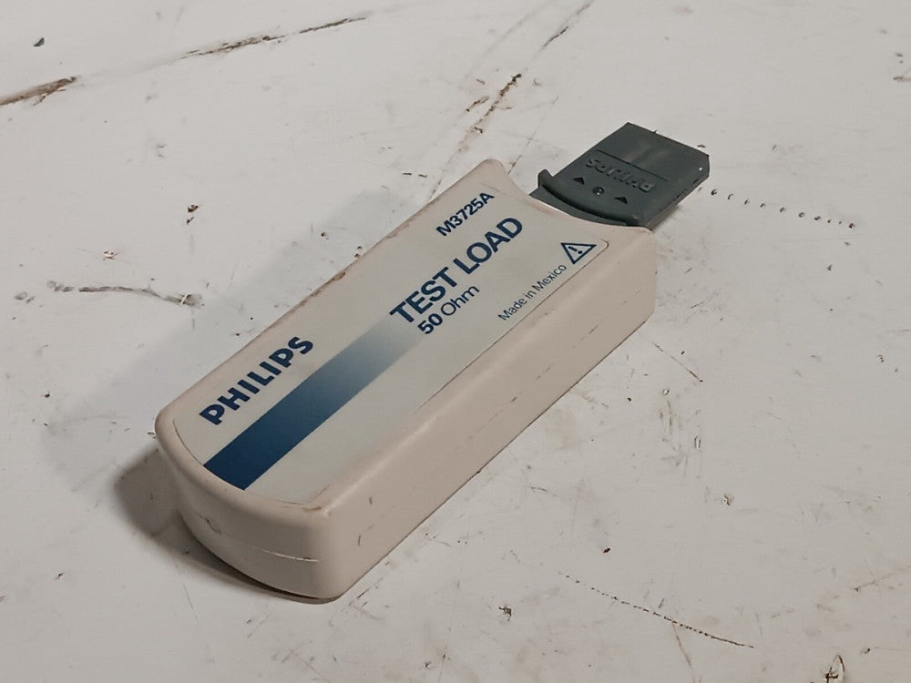 Philips Healthcare M3725A Plug Style Test Load for MRX/XL, 50Ohm, as shown