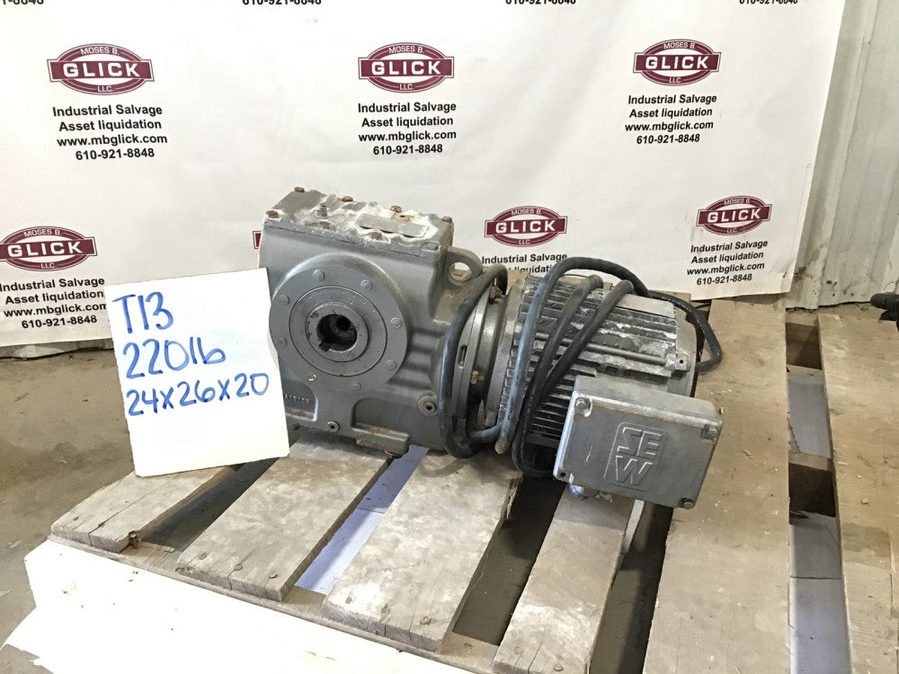 SEW GEAR MOTOR SA77TDT100M6-KS 