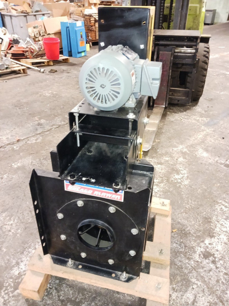NEW CHICAGO D/36A CENTRIFUGAL FAN BLOWER 1 HP 1745 RPM 6" INLET 5" X 5-1/2" OUT