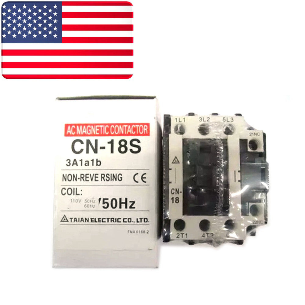 TECO CN-18S AC Contactor 110V NEW- US Stock