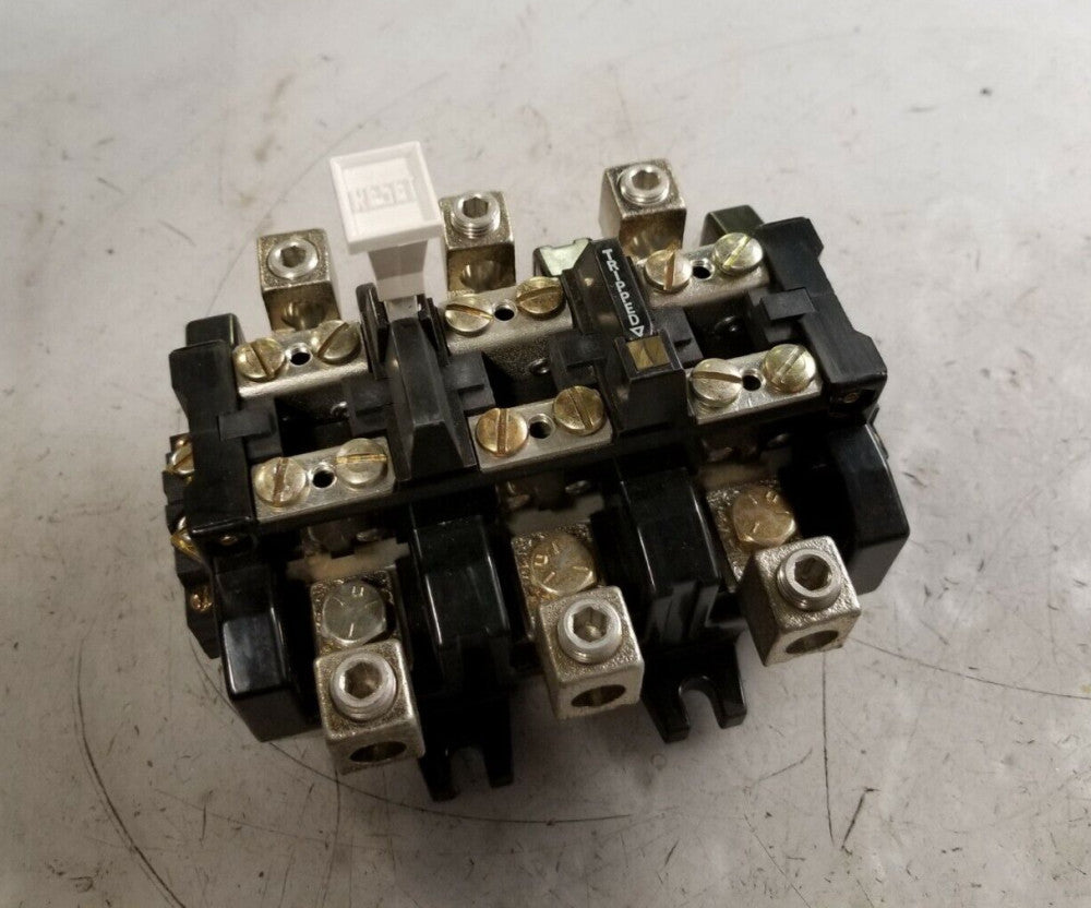 ALLEN BRADLEY 592-D0V169 OVERLOAD RELAY SERIES B 120/600 VAC 3 POLE