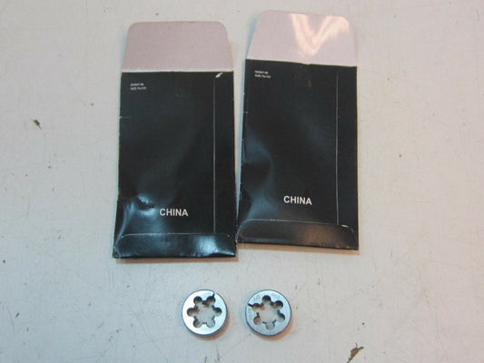 1/2-13 UNC 1" OD HSS Round Adjustable Dies - Lot of 2 