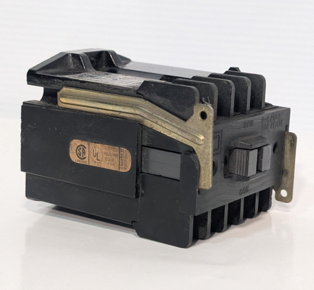 Square D 8501G0-11 Series D Control Relay 30072-311-03 2-4 Pole, 10A, Made in US