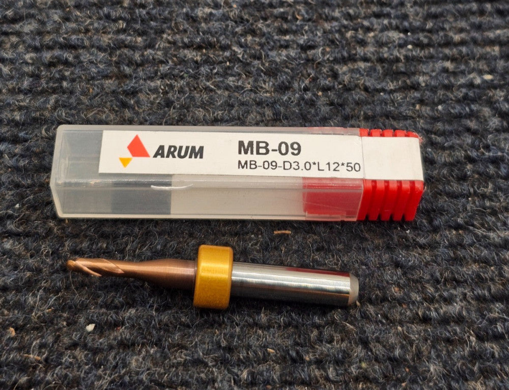 Arum Dentistry MB-09 D3.0*L12*50 Milling Metal Tool