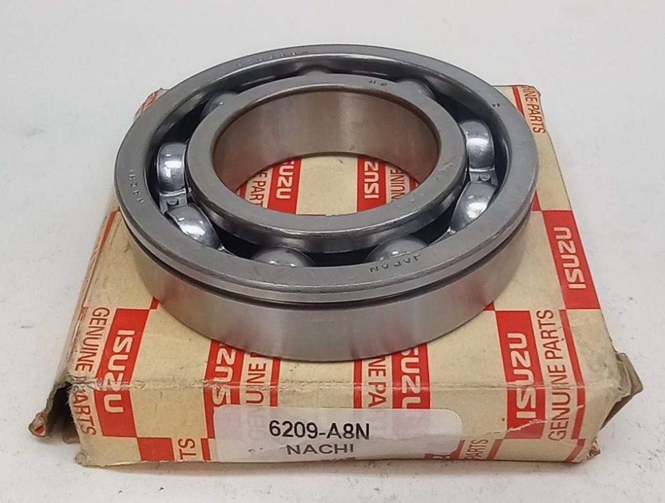 Nachi 6209-A8N Ball Bearing Deep Groove 45X85X19mm No Snap Ring
