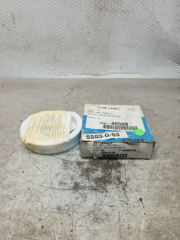 NEW IN BOX ITT SEAL CAGE 52-430-298-018