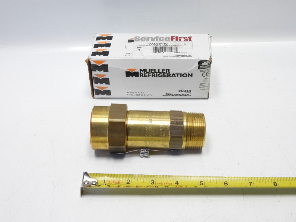 Mueller Refrigeration AQ17834 Safety Master Relief Valve 1-1/4 1.25 MPT x 1.25 F