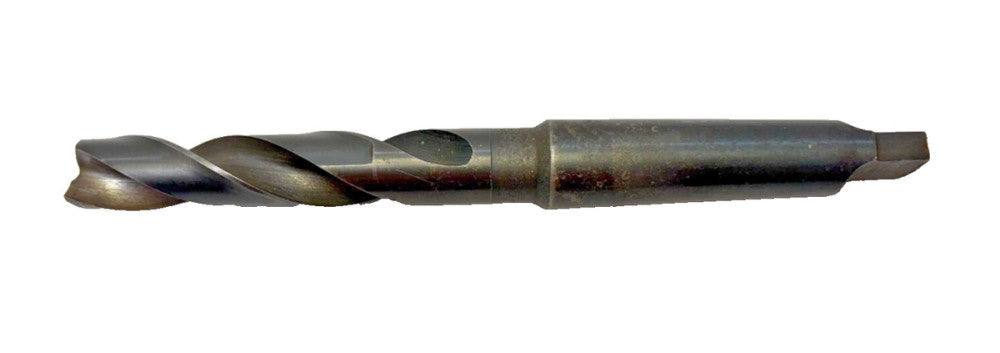 CLE-FORGE, #3 MORSE TAPER SHANK DRILL  BIT, SPIRAL 2 FLUTE, OAL 9"