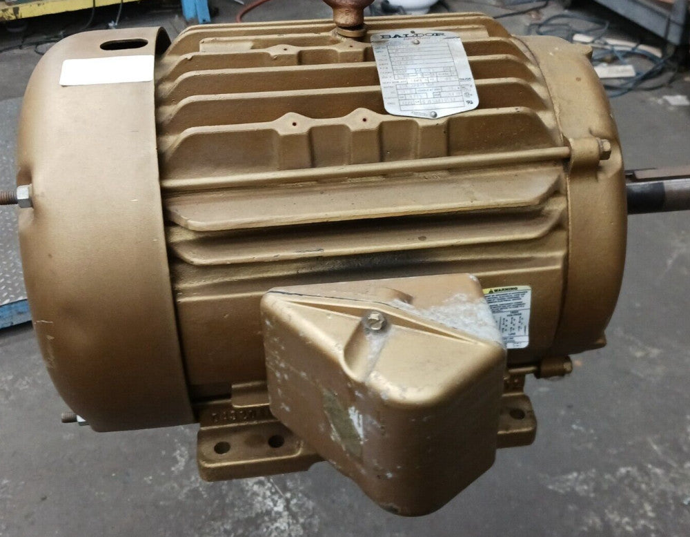 BALDOR EM2333T 15 HP AC MOTOR  254T 1765 RPM 230/460 VAC 3PH TEFC REVERSIBLE