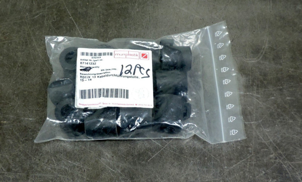 Murrplastik Systems 87141232 Split Frame 13MM Grommet Lot of (12)