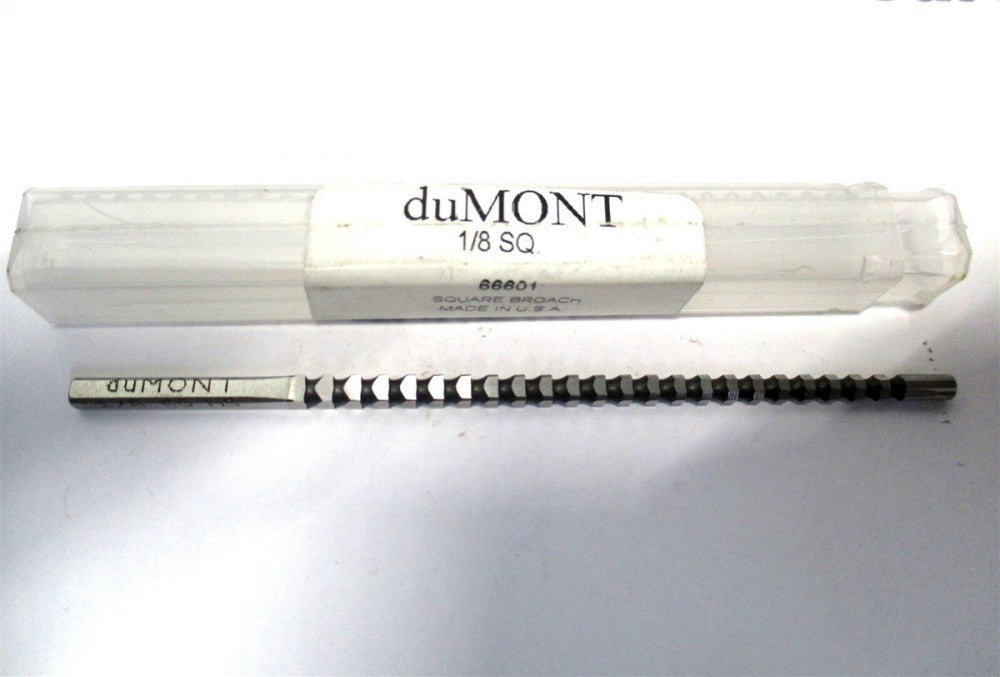 duMONT Minute Man (66601) #30 Drill 1/8 Square 3/16 - 1/2 LOC HSS Square Broach