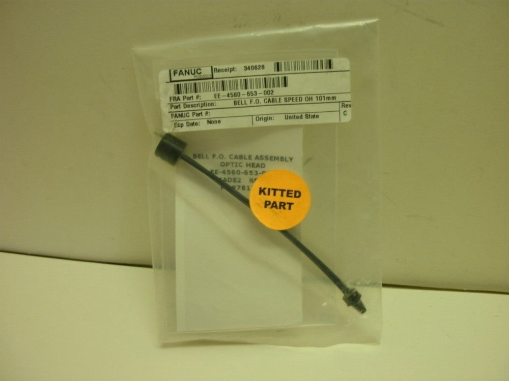 FANUC EE-4560-653-002 FIBRE OPTIC CABLE HEAD SPEED OH 101mm NEW IN BAG