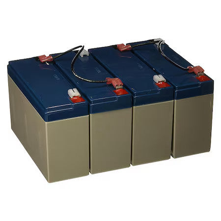 Lithonia Lighting Elb 1224B Battery,Lead Calcium,12V,24A/Hr.