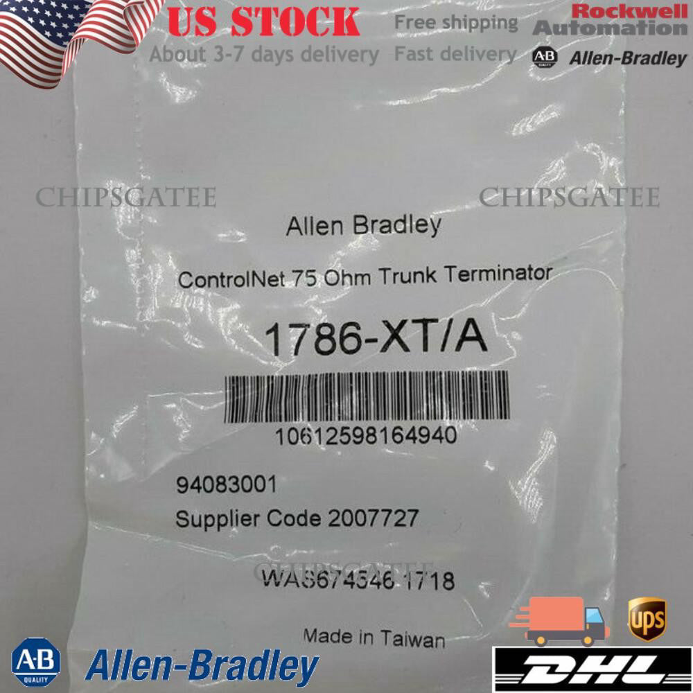 NEW Allen-Bradley 1786-XT/A ControlNet Connector 1786XT/A US Free Tax