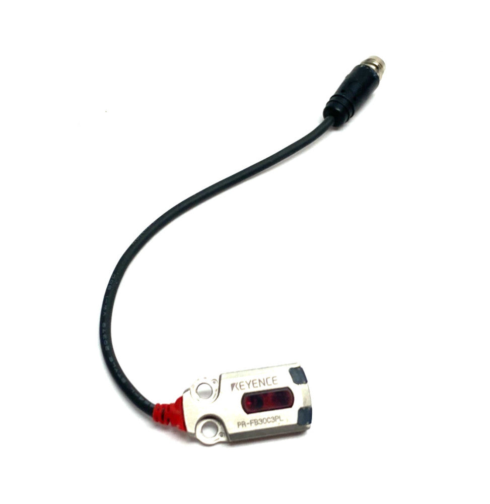 Keyence PR-FB30C3PL Flat Reflective Photoelectric Sensor, Background Suppression