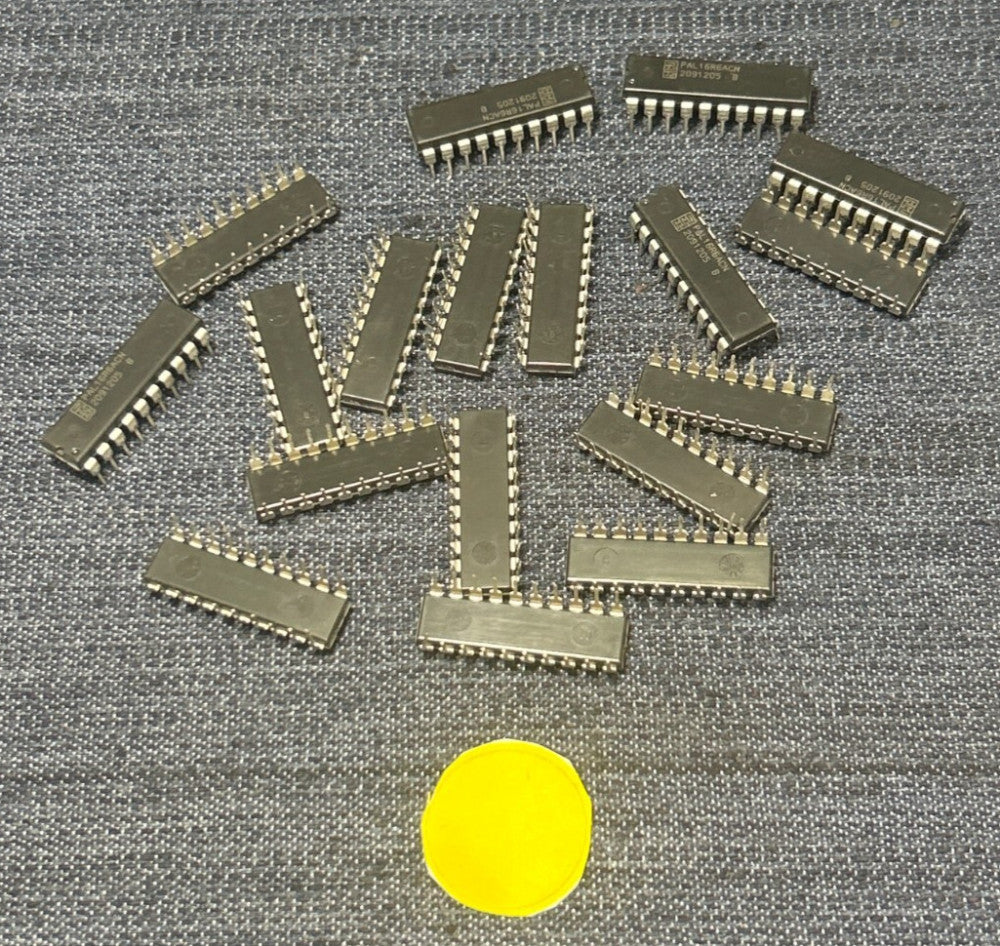 UNBRANDED INTEGRATED CIRCUIT PAL16R6ACN  20 PIN  LOT OF 18
