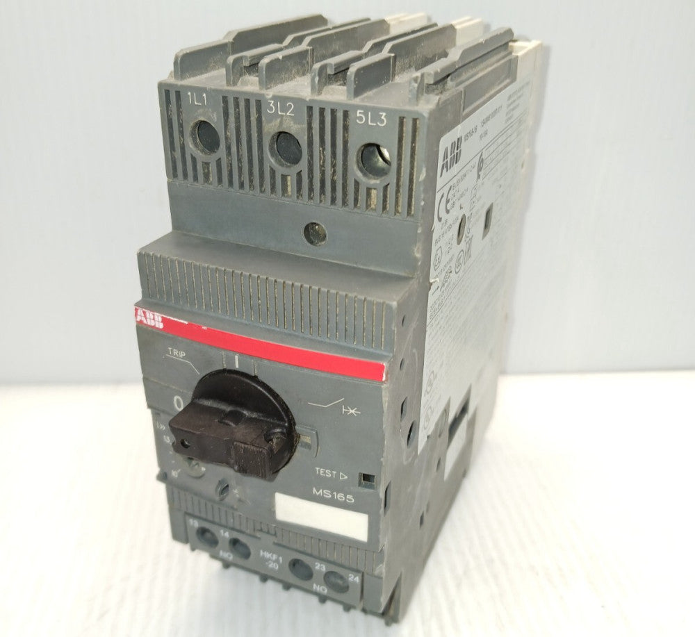 ABB MANUAL SELF PROTECTED COMBINATION MOTOR STARTER 600 VAC 10 HP MS165-16