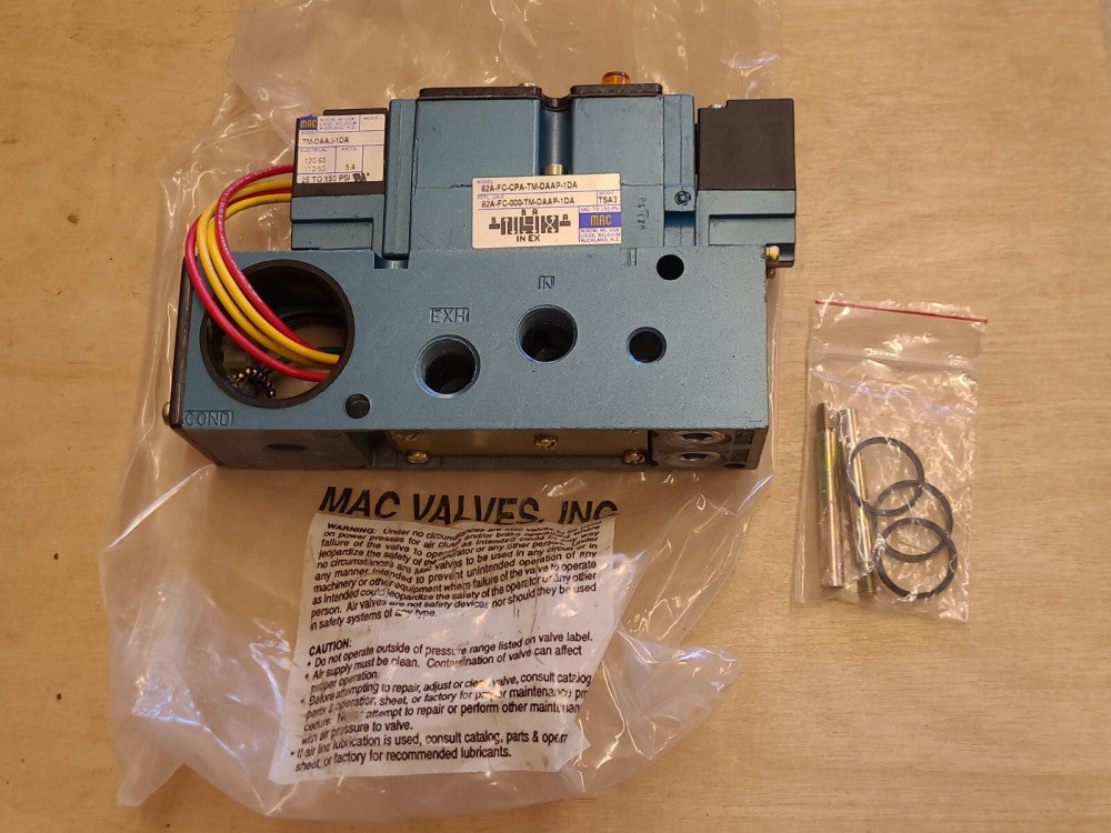New MAC Valves 82A-FC-CPA-TM-DAAP-1DA Pneumatic Solenoid Valve