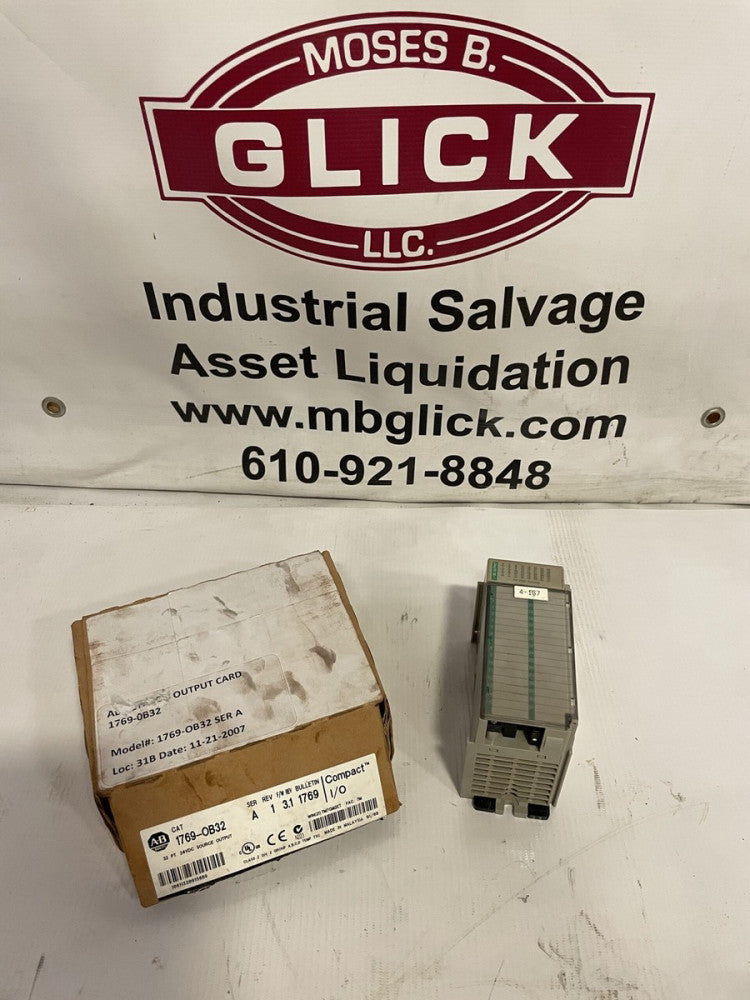 Allen-Bradley Compact I/O 1769-OB32 Ser A 32pt. Sourcing Output Module